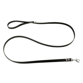 Mystique® Biothane Leine 19mm schwarz 2m mit HS