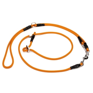 Mystique Retrieverleine Umhängeleine Hunting Profi 8mm M - 295cm orange