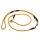 Mystique Retrieverleine Umhängeleine Hunting Profi 8mm M - 295cm orange