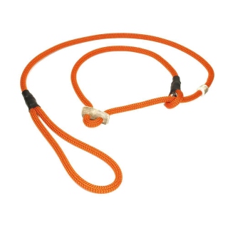 Mystique® Field Trial Moxonleine mit Zugbegrenzung 8mm 130cm orange