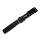 Mystique® Nylon Halsband Profi 25mm schwarz 40-50cm normal