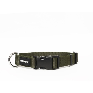 Mystique® Nylon Halsband Profi 25mm khaki 40-50cm normal