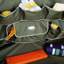 Kofferraum-Organisator mit vielen Taschen und abnehmbarer Schondecke