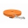 Mystique® Gummierte Schleppleine 15mm ohne Handschlaufe Standard Karabiner neon orange 7,5m