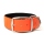 Mystique® Biothane Halsband Deluxe Neopren 38mm rostfrei neon orange 50-58cm