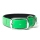 Mystique® Biothane Halsband Deluxe Neopren 25mm beta neon grün 40-48cm
