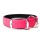 Mystique® Biothane Halsband Deluxe Neopren 25mm beta neon pink 40-48cm