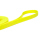 Mystique® Biothane Schleppleine 16mm vernäht mit HS Standard Karabiner beta neon gelb 10m