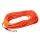 Mystique® Biothane Schleppleine rund 6mm Standard Karabiner neonorange 10m