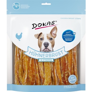 DOKAS - Hühnerbrust in Streifen 5er Pack (5 x 500g)