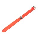 Mystique® Biothane Schweisshalsband 38mm neon orange 60-70cm