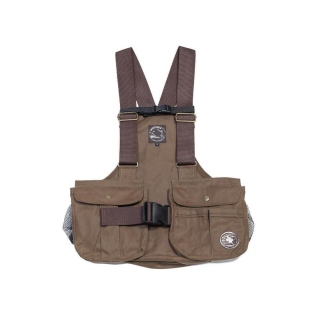Mystique® Dummyweste Trainer sahara gewachst mit Kunststoffschnalle