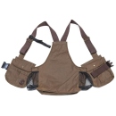 Mystique® Dummyweste Trainer sahara gewachst mit Kunststoffschnalle