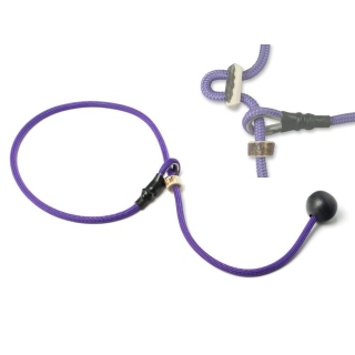 Mystique® Field trial Kurzführer 6mm mit Zugbegrenzung lila 80cm