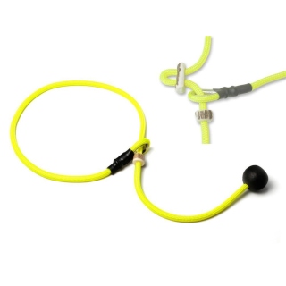 Mystique® Field trial Kurzführer 6mm mit Zugbegrenzung neon gelb 70cm