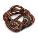 MewogS Moxonleine 8mm HORN mit Zugbegrenzung 100cm multicolour orange