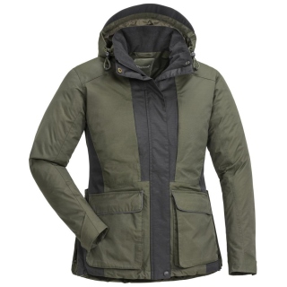 Pinewood 3183 Dog Sports 2.0 Damen Jacke Moosgrün/Schwarz (153) XS