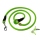 Mystique® Hunting Profi Teil 8mm Moxon mit Hornstopp neon grün