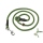 Mystique® Hunting Profi Teil 8mm Moxon mit Hornstopp olive grün