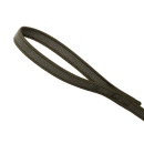 Mystique® Gummierte Schleppleine 20mm mit Handschlaufe Standard Karabiner khaki 10m