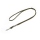 Mystique® Gummierte Umhängeleine Leine 15mm Standard Karabiner khaki 2m