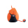 Mystique Bird Dog Dummy gro&szlig; 350g schwarz / orange