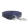 Mystique® Gummierte Schleppleine 20mm mit Handschlaufe Standard Karabiner royal blau 7,5m