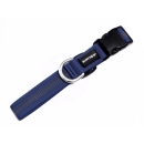 Mystique Gummiertes Halsband 40-50cm 30mm royal blau