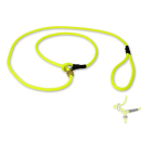 Mystique® Field trial Moxonleine Retrieverleine 6mm 130cm mit Zugbegrenzung neon gelb