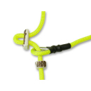 Mystique® Field trial Moxonleine Retrieverleine 6mm 130cm mit Zugbegrenzung neon gelb