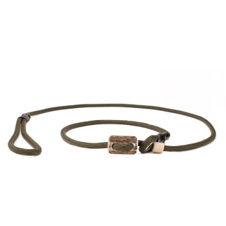 Mystique® Field trial Moxonleine Retrieverleine 6mm 130cm khaki