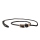 Mystique® Field trial Moxonleine Retrieverleine 6mm 150cm schwarz