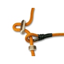 Mystique® Field trial Moxonleine Retrieverleine 6mm 150cm orange