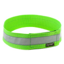 Mystique® Signalhalsband mit Klettverschluss Reflexhalsband 45cm neon grün